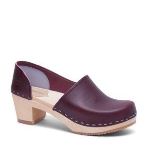 NWT Sandgren Shoes | Brett Clog | Bordeaux | 37
